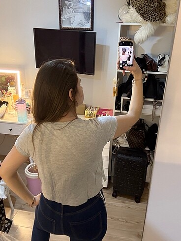 Bershka Bershka basic crop