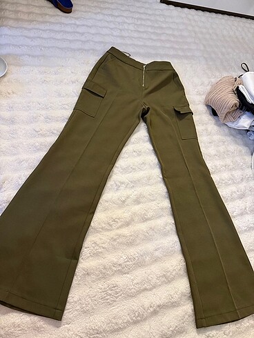 Twist fermuar detaylı pantolon