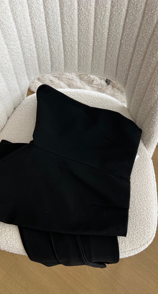 Paçaları yandan yırtmaçlı tayt pantolon - Görsel 3