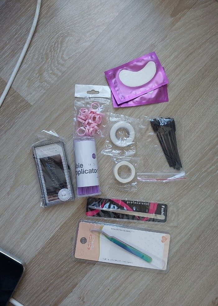 İpek kirpik seti  - Görsel 2