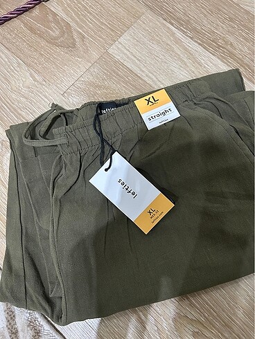 xl Beden Keten pantolon