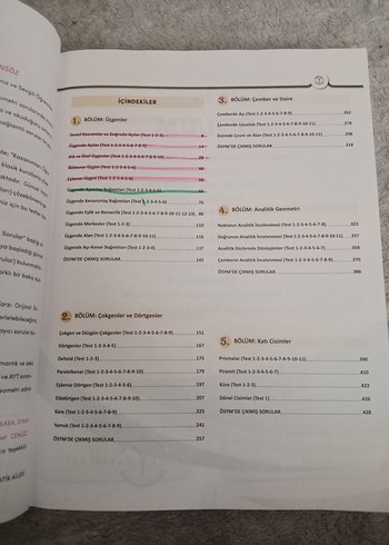 TYT/AYT Orijinal Geometri Soru Bankası
