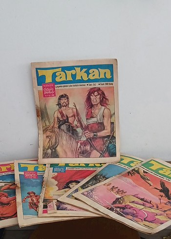 Tarkan Çizgi Roman Serisi
