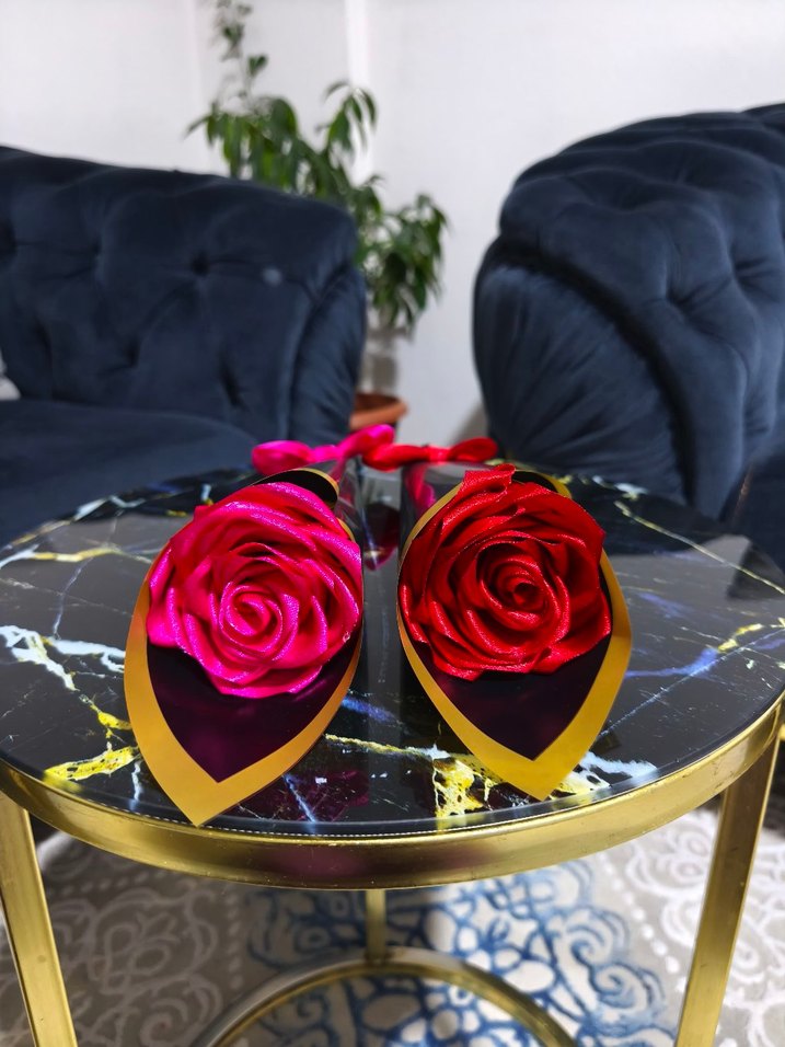 tekli gül buketi - Görsel 2