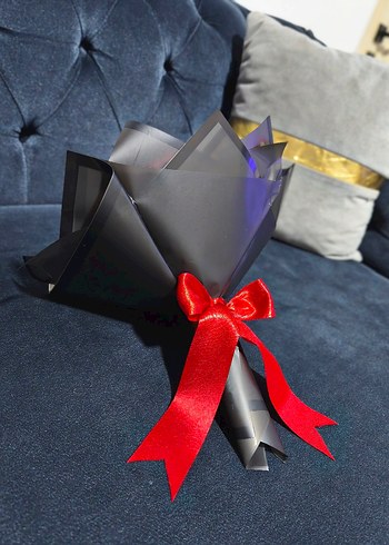 Kırmızı Renkli buket - Görsel 2