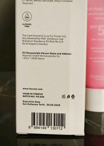 Celine CEEL SPF 50 Pembe Tonlu Güneş Kremi