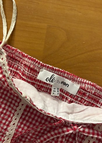 Dantel Detaylı straplez crop büstiyer - Görsel 2