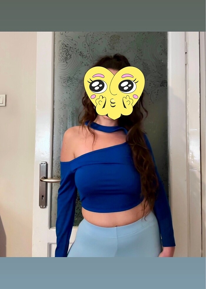 Lacivert Bluz - Görsel 3