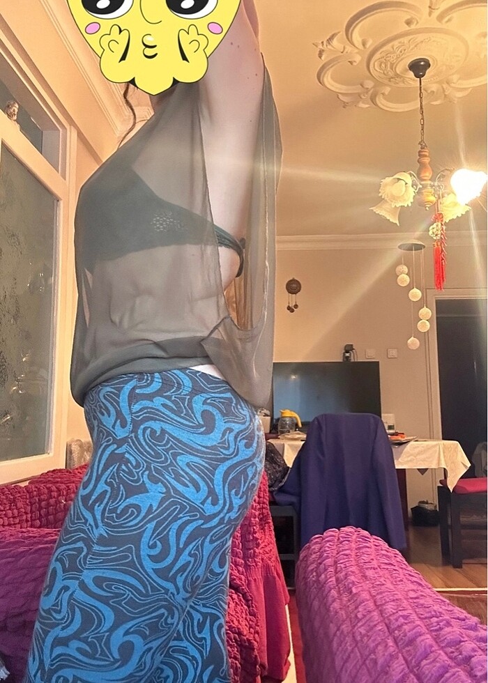 Tül bluz - Görsel 2