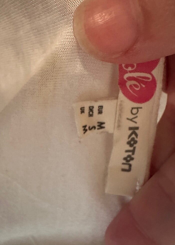 Koton M Beden Beyaz Bluz - Görsel 5