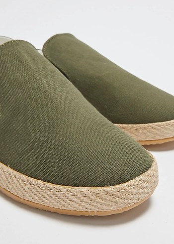 Erkek Haki Espadril Rahat Ayakkabı - Görsel 2