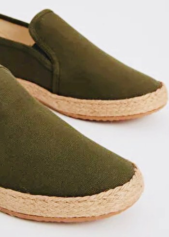 Erkek Haki Espadril Rahat Ayakkabı - Görsel 3