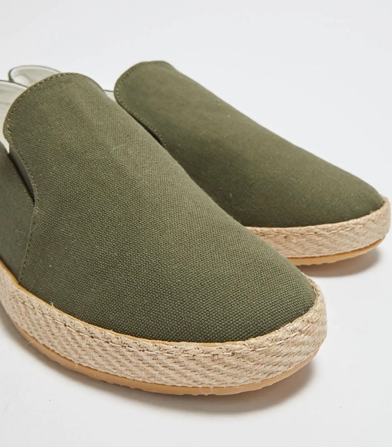 Erkek Haki Espadril Rahat Ayakkabı - Görsel 2