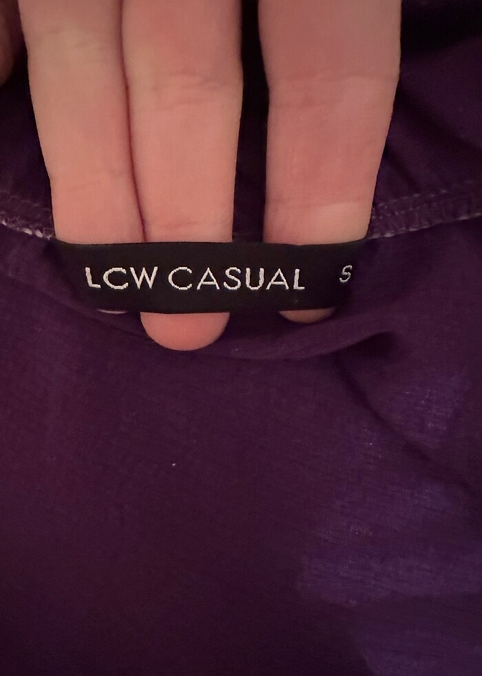 LC Waikiki Mor Elbise - Görsel 4