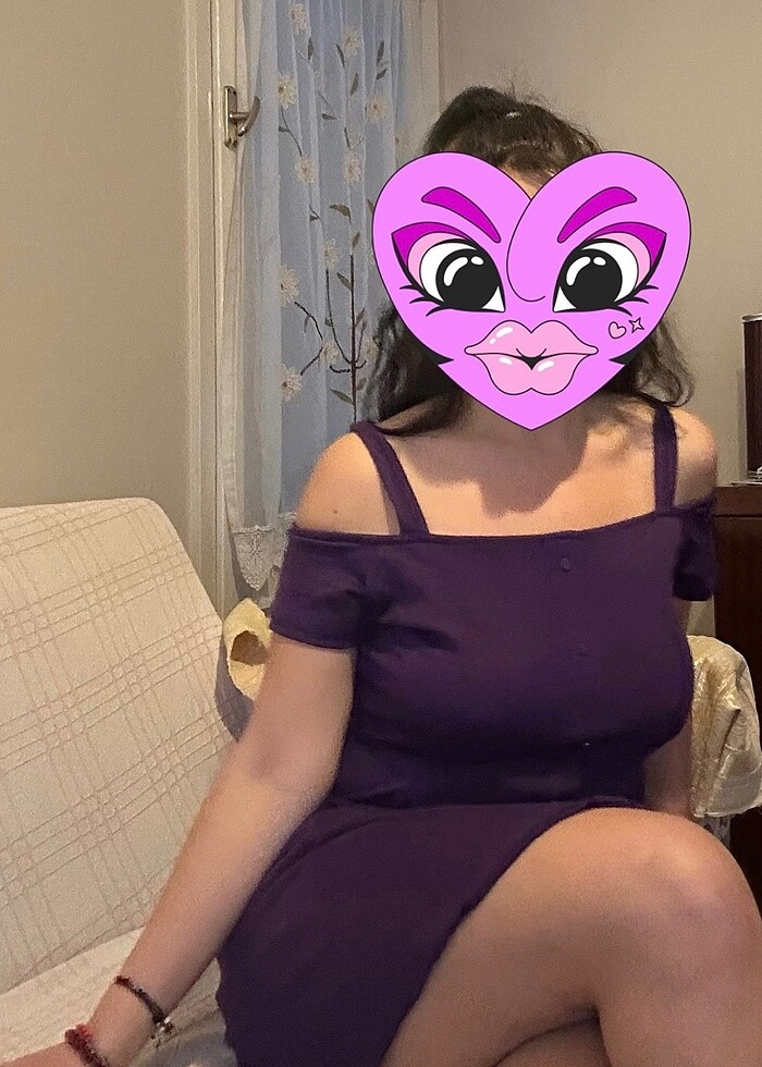 LC Waikiki Mor Elbise - Görsel 2