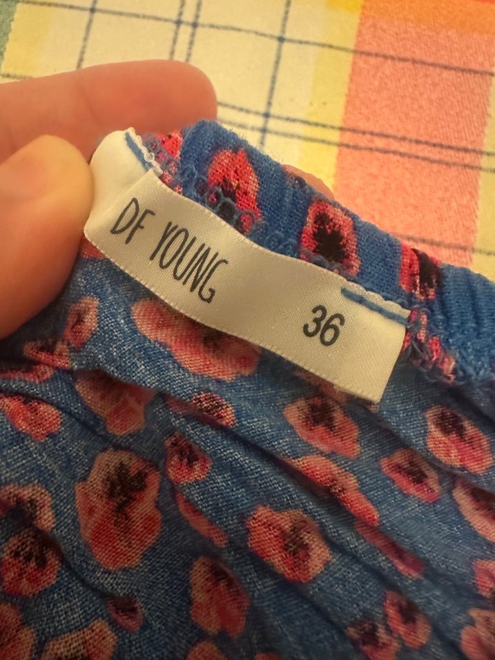 Bohem V Yaka Püsküllü Midi Elbise - Görsel 4