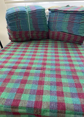 Çok Renkli Kareli Masa Örtüsü veya sofra bezi - Görsel 2