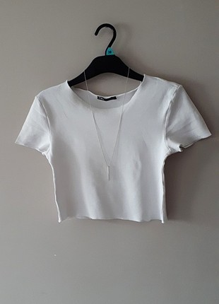 zara crop top