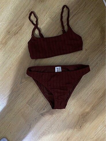 Koton Koton kahverengi bikini takımı