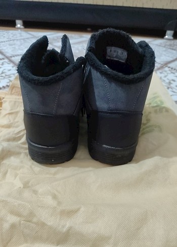 Gri Erkek Sokak Stili Tokalı Bot - Görsel 3