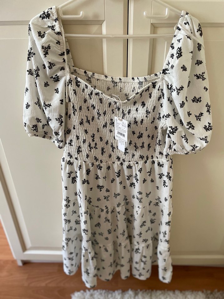 Pamuklu Bohem Elbise - Görsel 3