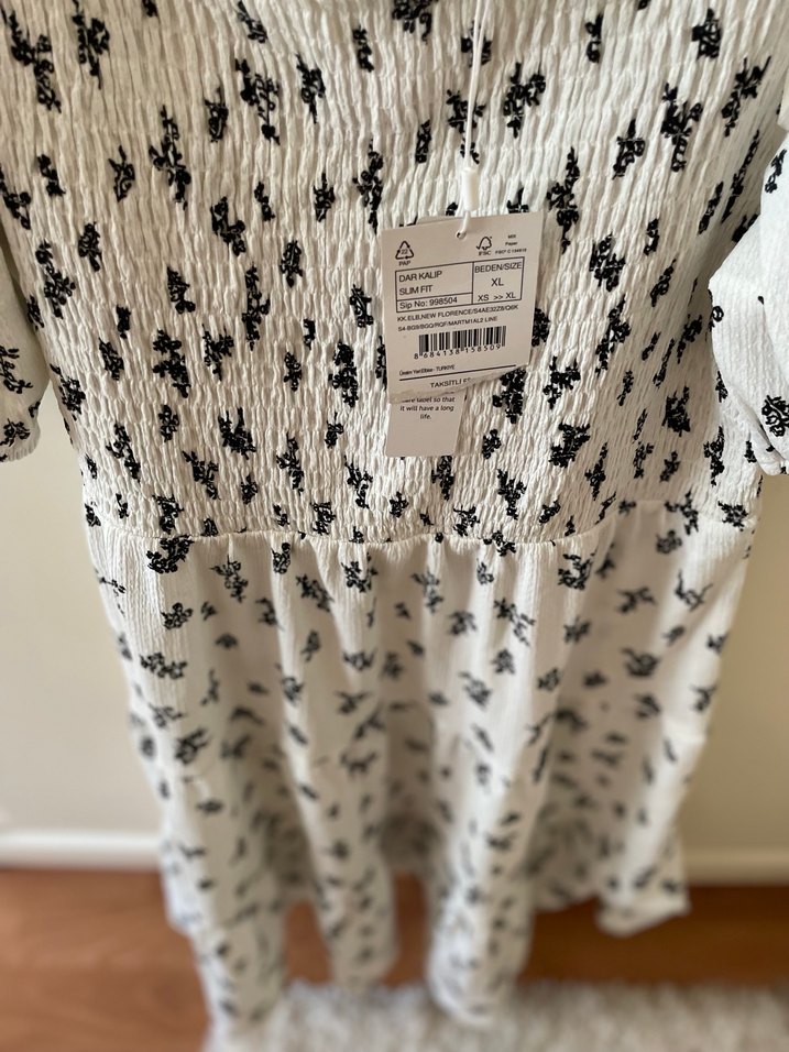 Pamuklu Bohem Elbise - Görsel 2