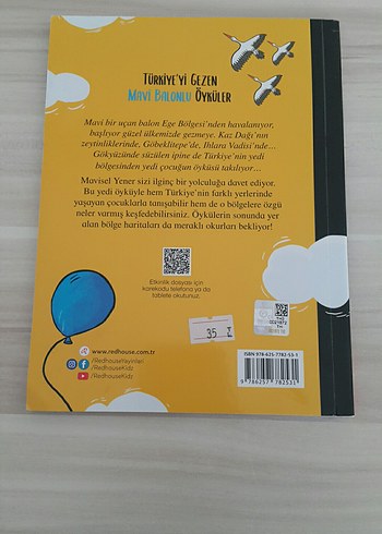 Türkiye'yi Gezen Mavi Balonlu Öyküler Çocuk Kitabı