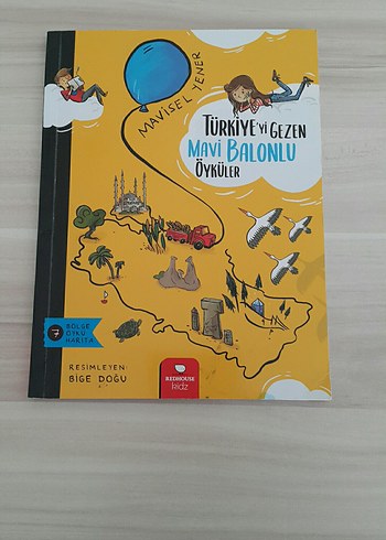 Türkiye'yi Gezen Mavi Balonlu Öyküler Çocuk Kitabı