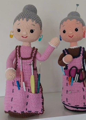 Diğer Pembe Örgü El İşi Bebek