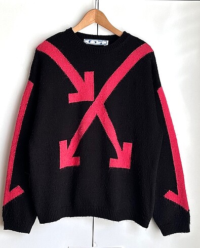 l/xl Beden siyah Renk Off White