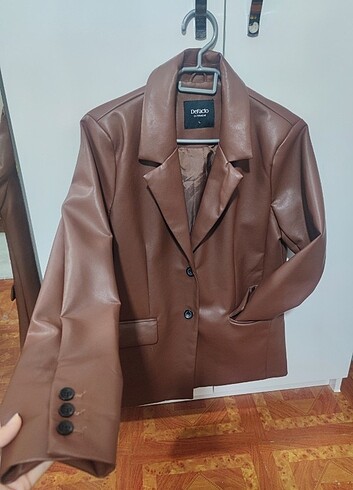 l Beden blazer deri ceket