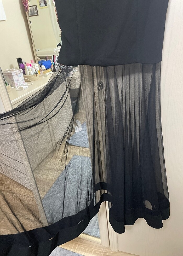 siyah mezuniyet elbisesi - Görsel 2