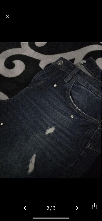 29 Beden lui jo denim tasli jean