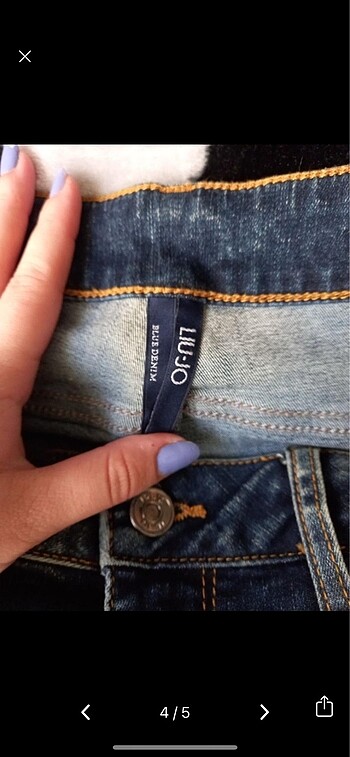28 Beden lacivert Renk lui jo denim pantolon