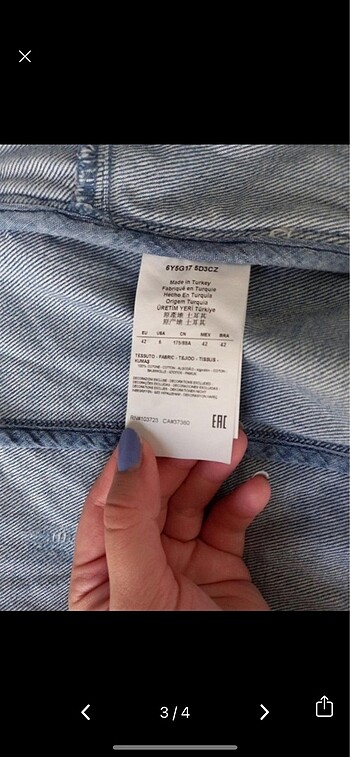 42 Beden armani kot ceket
