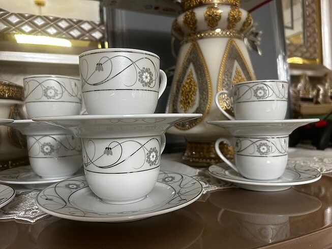 Güral Porselen Antika çay/ sütlü kahve fincanı