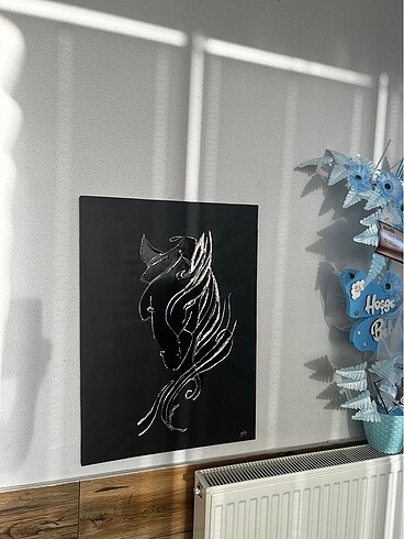Diğer Kabartma rölyef at tablo