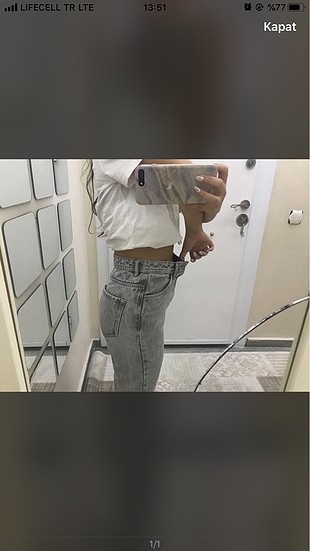 xs Beden Zara boyfriend model
