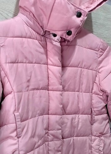 6 Yaş Beden Kız çocuk montu pembe