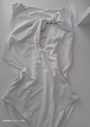 xs Beden beyaz Renk Beyaz Drapeli Kadın Monokini