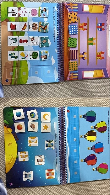  Beden Cırt cırtlı etkinlik kitabı 2-4 yaş