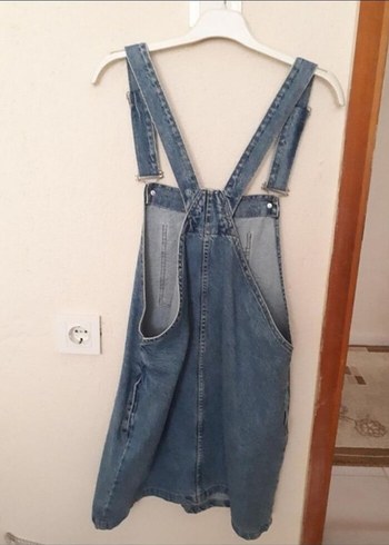 Mavi Denim Askılı Salopet - Görsel 2