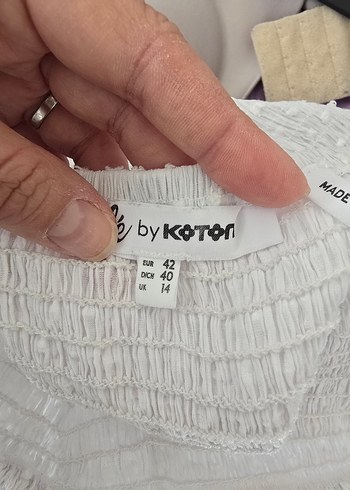 Beyaz bluz - Görsel 3