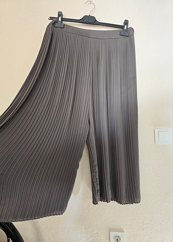 Haki Pilili Kadın Pantolon - Görsel 3