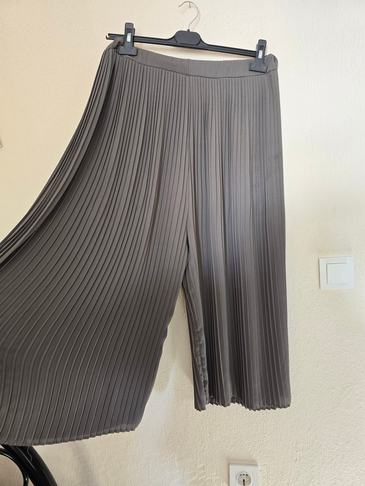 Haki Pilili Kadın Pantolon - Görsel 3