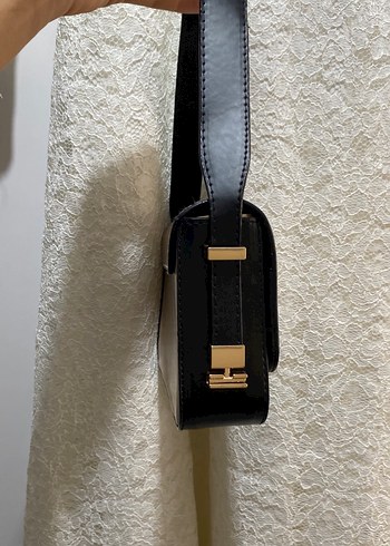 Guess Bej Deri Kadın Çanta - Görsel 5