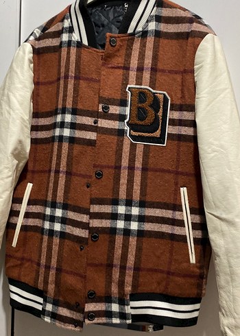 Düğmeli Kahverengi Erkek Street Wear Ceket - Görsel 2