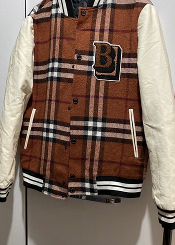 Düğmeli Kahverengi Erkek Street Wear Ceket - Görsel 3