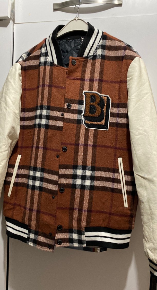 Düğmeli Kahverengi Erkek Street Wear Ceket - Görsel 2