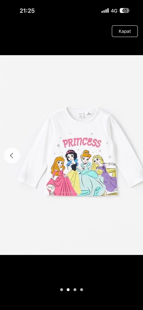 Uzun Kollu Baskılı Bebek Kız Takımı - Görsel 3